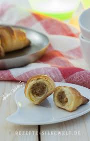Marzipanhornchen Mir Orangenschale Mein Rezept Auf Silkeswelt Marzipan Essen Rezepte