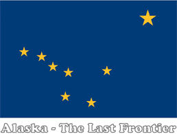 The big dipper is an asterism in the constellation ursa major which symbolizes a bear, an animal indigenous to alaska. Large Horizontal Printable Alaska State Flag From Netstate Com