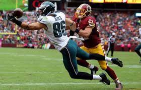 Zach Ertz Eagles Philadelphia Eagles Jacksonville Jaguars
