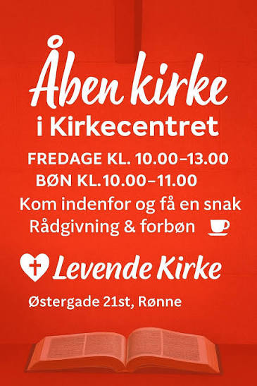 Åben kirke på fredag d. 19. december