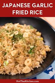 There is a unique ambiance. Garlic Fried Rice Recipe With Secret Ingredient Japanese Recipe
