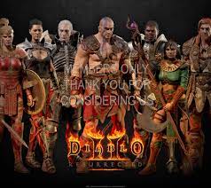 Perfect screen background display for desktop, iphone, pc, laptop, computer, android phone, smartphone, imac, macbook, tablet, mobile device. Diablo 2 Resurrected Wallpaper 03 1080p Horizontal