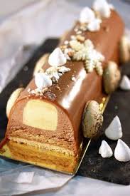 Chlo D Lice B Che Caramel Fleur De Sel Decoration Buche De Noel Buche De Noel Caramel Fleur De Sel