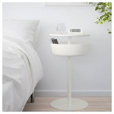 Lierskogen Nachtkastje Wit Ikea Ablagetisch Beistelltisch Weiss Wohnzimmertisch