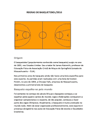 E com o basquete não é diferente! Fillable Online O Basquetebol Popularmente Conhecido Como Basquete Surgiu No Ano Fax Email Print Pdffiller