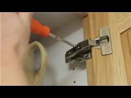 Full overlay cabinet doors hit each other/won't close properly. How To Fix A Crooked Kitchen Cabinet Door I Had No Idea You Could Adjust A Cabinet Door In Thre Kitchen Cabinet Door Kitchen Cabinets Hinges Home Maintenance
