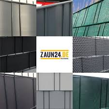 Sichtschutzstreifen Zaun24 Doppelstabmattenzaun Sichtschutzstreifen Zaun Sichtschutzwande