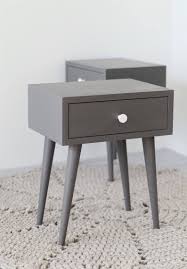 Enjoy free shipping on most stuff, even big stuff. Bedside Table With Drawer Mid Century Modern Furniture Gray Mid Century Nightstand Bedroom Furniture No 02 Ep Scandinavian Bedroom Furniture Home Living