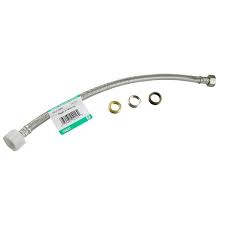 Flexible supply lines product specifications 1 of 2 flexible supply lines product specifications • withstands dramatic changes in water pressure • easy installation, no special tools or soldering required specifications toilet flex supply to submit part no. Fluidmaster B4t16u 1 2 Fip 16 L Fits All No Burst Stainless Steel Universal Flexible Toilet Supply Connector