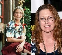 Then and now. Katy Kurtzman who played young Ma and Anna the girl who  stuttered.