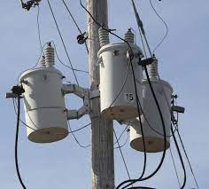 3d light pole models are ready for animation, games and vr / ar projects. Three White Distribution Transformers On Pole With Light Blue Sky Metglas Inc