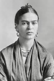 Intimate Photographs of Frida Kahlo Painting