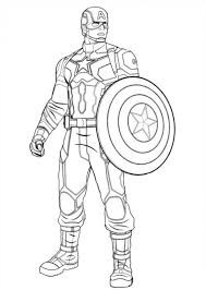Plus, it's an easy way to celebrate each season or special holidays. Get This Captain America Coloring Pages Printable 21749