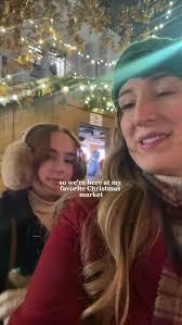 Ofc I had to vlog it 🥹✨ do you have a holiday tradition that just feels  non negotiable every year??, The Carmel Christkindlmarkt is one of my  favorite things we do each Christmas. It’s so whimsical ...