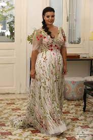 שמלות ערב מידות גדולות 2019 Studio Levana Couture Wedding Gowns Plus Size Evening Gown Wedding Guest Dress Summer Plus Size Wedding Guest Dresses