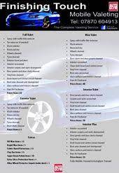 Valets And Price List Clean Tires Valet Panel Doors