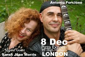 Thank you to the wonderful audience who joined me at PizzaExpress Live, 99  High Holborn, thanks to Edoardo Allertsen for giving me a great  sound,thanks to Silvia for taking care of my