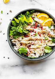 Serving recommendations for greek yogurt chicken salad. Lightened Up No Mayo Chicken Salad Bowl