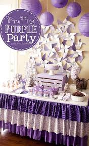 Birthday Decorations For Her Ideas Pretty Purple Party Purple Birthday Party Purple Party Purple Birthday