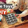 Puzzle toys that hide treats within different compartments tend to be very popular with dogs. 1
