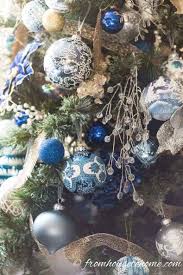 Beautiful Blue And White Christmas Home Decorating Ideas Plus 18 Other Bloggers Christmas Home Tours