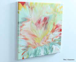 The 2 Seasons The Mother Daughter Lifestyle Blog Art Diy Diy Wall Art Canvas Art