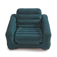 now available intex pull out chair inflatable bed 42 x 87 x 26 twin colors may vary inflatable bed chairs for small spaces air mattress camping