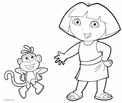 Coloring pages for dora are available below. Free Printable Dora Coloring Pages For Kids
