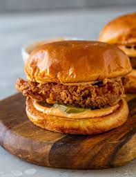 Spicy indian style masala chicken burgers with garam masala, ginger, garlic and cilantro are flavor packed and easy enough to make for weekday quick meal or hosting parties. Diy Popeyes Chicken Sandwich Gimme Delicious