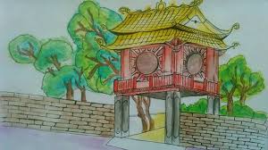 Vẽ tranh về Hà Nội trong em với tình yêu nồng nàn