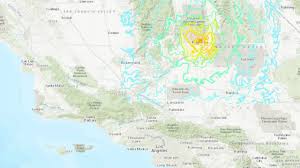 Many people in la county feel shaking from earthquakes a couple times a year, most mild or moderate with little damage. La Earthquake Map Spectrum News 1
