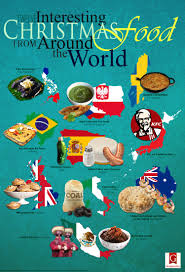 Infographic Twelve Interesting Christmas Food Traditions From Around The World Traditional Christmas Food Christmas Infographic Country Christmas Food