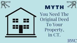 The deed to your house is the official document stating who has an ownership interest in the property. Do You Need Original Property Deed In Connecticut Reed Wilson Case