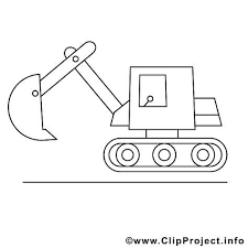 Bagger Bild Zum Ausmalen Drawing Lessons For Kids Drawing For Kids Coloring Books