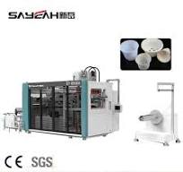 Plastic Cup Thermoforming Machine with Robot Stacking