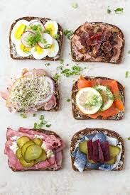 6 Types Of Smorrebrod With Liver Pate Salmon Meat Herring And Egg By Ilonaspassion Com I Ilonaspassion Smorrebrod Recipe Food Recipes