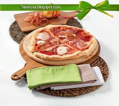 Pizza With Speck And Smoked Scamorza Cheese Recipe Pizza Recipes Smoked Cheese Food