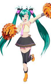 Cheerful Miku Project Diva Wiki Fandom Miku Hatsune Miku Anime Characters