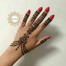 Stunning Jewelry Design In Cubic Zirconia Henna Tattoo Hand Henna Designs Hand Henna Jewelry