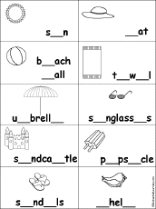 Learn and practice missing letters puzzles and find out how much you score before you appear for your next interview, competitive and entrance examinations. Fill In The Missing Letters In Words At Enchantedlearning Com