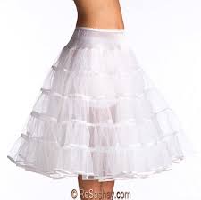 Petticoat Crinoline Malco Modes 591 1950s Tea Length