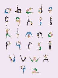 Die yoga abc karten dürfen hier nicht fehlen. Yoga Alphabet Wnw