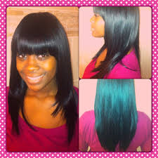 Edgy bob black hair weave. Full Weave In Silky Yaki Human Hair Love Yourself Love Your Hair