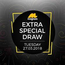 Once again thank to you, every draw i did get the money from the game. Magnum4d Did You Know The Magnum Only Special Draw Facebook