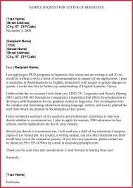 Formal Reference Letter Format 8 Sample Letters And Examples