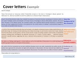 Journal submission requires inclusion of a cover letter and guidance notes. How To Write For And Get Published In Scientific Journals