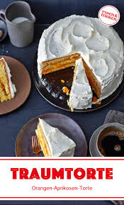 Rezept Fur Orangen Aprikosen Torte Essen Und Trinken Lebensmittel Essen Aprikosen