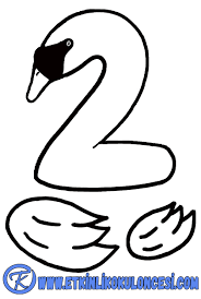 2 Rakamindan Kugu Sanat Etkinligi Kalipli Preschool Swan Craft Printable Number 2 2020 Sanat Okul Oncesi Okul