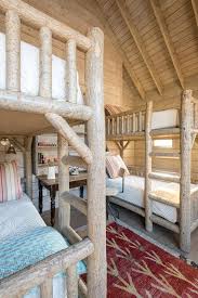 Trophy amish cabins llc 10 x 20 bunkhouse cabinshown in the. 7 Rustic Bunk Rooms We Love Mountain Living