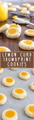 Lemon Curd Thumbprint Cookies Recipe Happy Foods Tube Recipe Lemon Cookies Recipes Dessert Recipes Easy Thumbprint Cookies Recipe